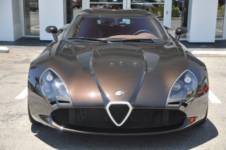 Illustration for article titled This Viper-Based Alfa Romeo Is Gloriously Brown And Yours For $700,000